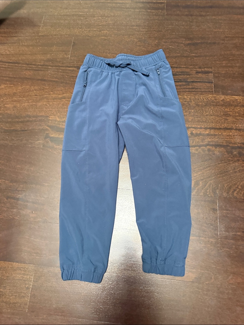 abercrombie kids Navy Blue Jogger Sweatpants with Zipper Pockets